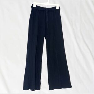 Black Wide Leg Sweatpants